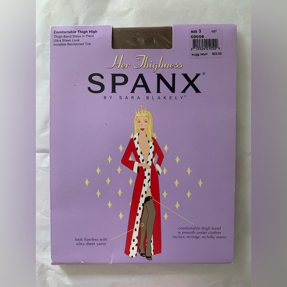 Spanx Thigh High Nylon Stockings - Picture 1 of 4